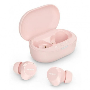 Auriculares Philips TAT1209PK True Wireless con Micr&oacute;fono Bluetooth 5.3 Rosa