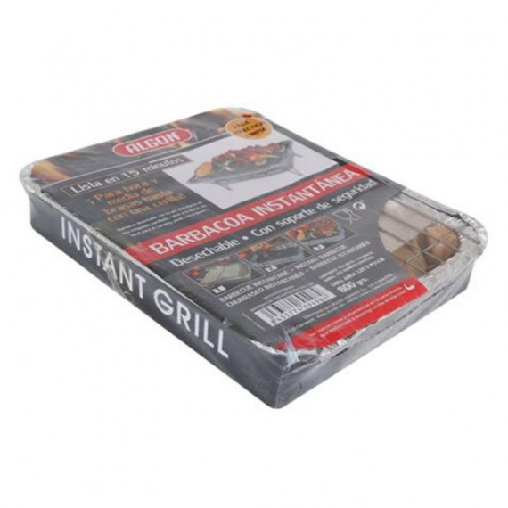 Barbacoa Desechable Instantánea Algon 800 gramos