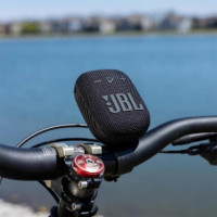 JBL Wind 3S Altavoz BLUETOOTH Portátil con Soporte para Manillar Negro