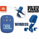Jbl Wind 3S Altavoz Bluetooth Portátil con Soporte para Manillar Azul