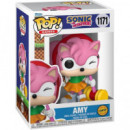 FUNKO Pop Amy Rose Sonic The Hedgehog 1171 Chase