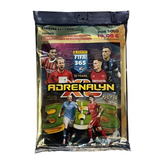 Megapack cromos Adrenalyn Fifa 365 2025