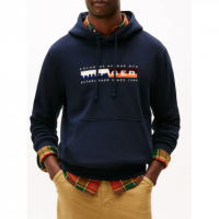 Sudadera TOMMY HILFIGER Block Graphic Azul Marina Pb