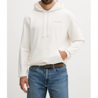 Sudadera TOMMY JEANS Blanco Crema Logo Estampado Pb