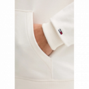 Sudadera Tommy Jeans blanco crema logo estampado PB