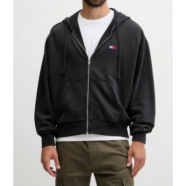 Sudadera Tommy Jeans negro lavado PB