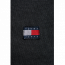 Sudadera Tommy Jeans negro lavado PB