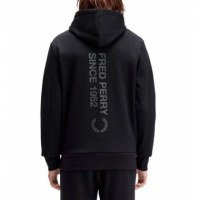 Sudadera Fred Perry negra PB