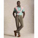 SSKCCMSLM1-SHORT SLEEVE-KNIT GREEN