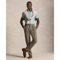 SSKCCMSLM1-SHORT SLEEVE-KNIT GREEN