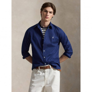 WOVEN-SPORT SHIRT-SHIRT NAVY