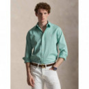 WOVEN-SPORT SHIRT-SHIRT GREEN