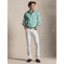 WOVEN-SPORT SHIRT-SHIRT GREEN