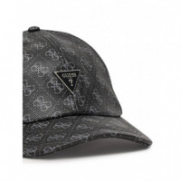 WARSAW SCARF JACQUAR DARK BLACK