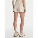 CLARA SHORTS PEARL WHITE