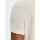 FEBE SS CN T-SHIRT CREAM WHITE