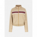 4G Jacquard Full Zip Sweatshir 4G Elegan  GUESS