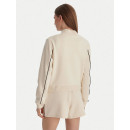 Clara Full Zip Sweatshirt Pearl White  GUESS