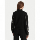 Clara Full Zip Sweatshirt Jet Black A996  GUESS