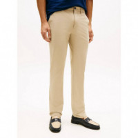 DENTON KNIT TECH CHINO SANDALWOOD