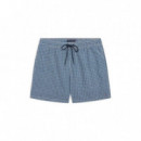 MEDIUM DRAWSTRING PRINT MINI H GEO AEGEA