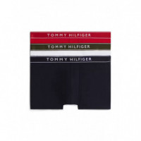 3P Trunk White/medium Red/navy Blue  TOMMY HILFIGER