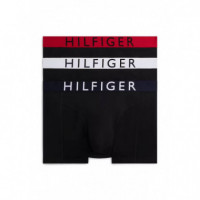 3P Trunk Wb Med Red/th Whte/des Sky  TOMMY HILFIGER