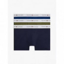 3P Trunk Arm Grn/wdg Blu/ptch Blu  TOMMY HILFIGER