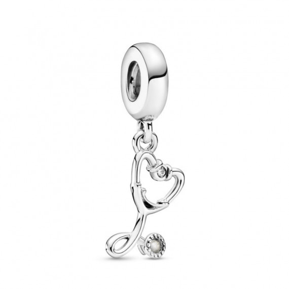 PANDORA Charm en Plata de Ley Colgante Estetoscopio 799072C01