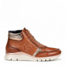 FLUCHOS Botín Marrón F2077-HABANA Cuero