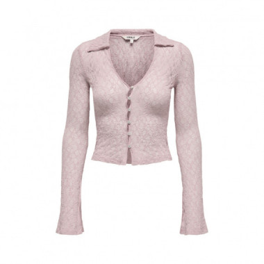 Only Camiseta Violeta 15340536-VIOLET ICE