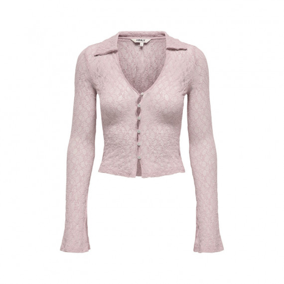 Only Camiseta Violeta 15340536-VIOLET ICE