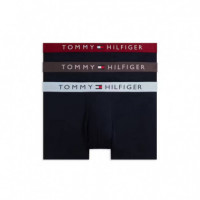 3P Trunk Wb Drk Ash/brzy Blu/rouge  TOMMY HILFIGER