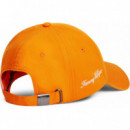 TH SCRIPT SOFT 6 PANEL CAP ORANGE HYPE