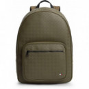 TH EMBOSSED FLAG BACKPACK WILLOW GREEN