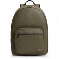 TH EMBOSSED FLAG BACKPACK WILLOW GREEN