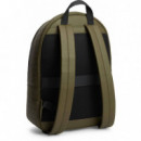 TH EMBOSSED FLAG BACKPACK WILLOW GREEN