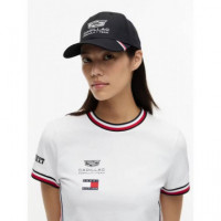 Th X CF1 Replica Cap Black  TOMMY HILFIGER
