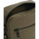 Th Embossed Flag Mini Reporter Willow Gr  TOMMY HILFIGER