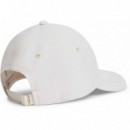 TH SCRIPT STRIPED CAP CLASSIC BEIGE