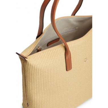 POPETTE TOTE RAFFIA NATURAL RAFFIA