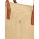 POPETTE TOTE RAFFIA NATURAL RAFFIA