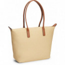 POPETTE TOTE RAFFIA NATURAL RAFFIA