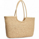 TH ELEVATED SUMMER TOTE RAFFIA NATURAL R