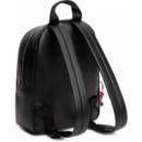 TJW CITY CHARM DOME BACKPACK BLACK