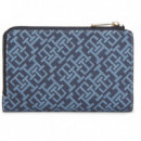 TH ICON BIFOLD WALLET MONOPLAY BLUE MIX