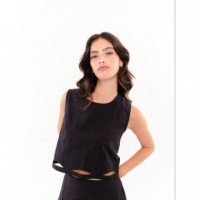 Blusas y Camisas Top BEHULAH Samil Negro