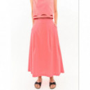 Falda BEHULAH Pétalo Fucsia