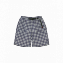 Bermudas GRAMICCI Checkered Shell Navy