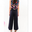 Pantalones mujer Pantalón BEHULAH Dalia Azul Marino